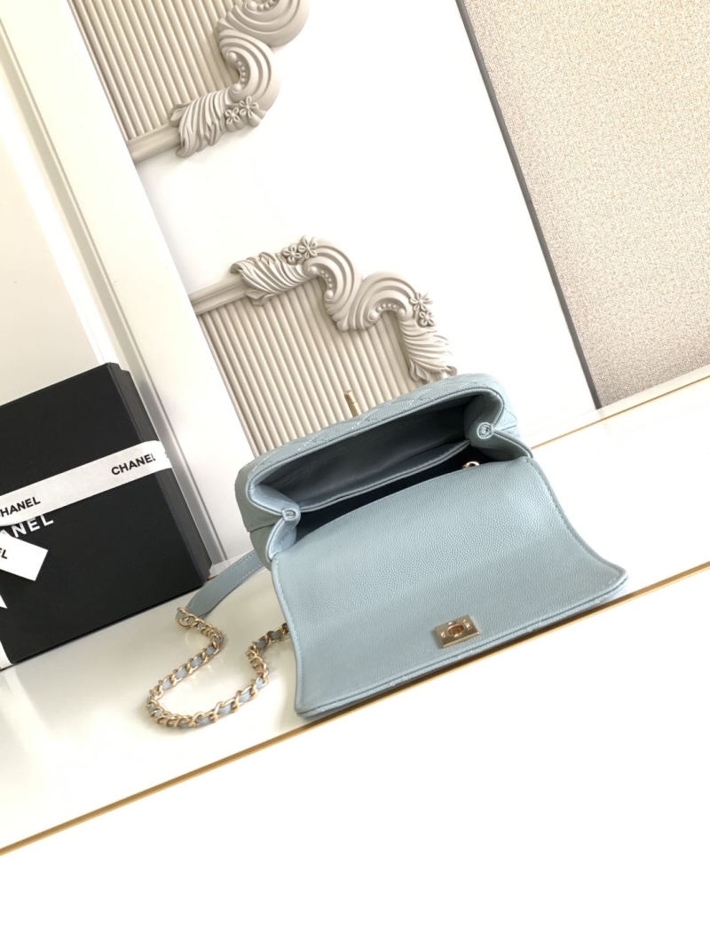 Ch**el top handle bags